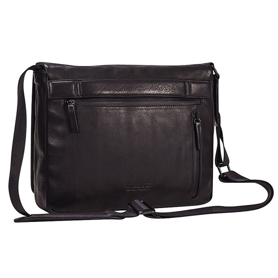 Leonhard Heyden Den Haag Messenger Leder 31 cm