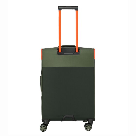 Travelite Color Craze 4 Rollen Kofferset 3-teilig mit Dehnfalte