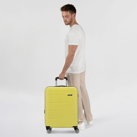Gabol Future Plus 4 Rollen Kabinentrolley 55 cm mit Dehnfalte