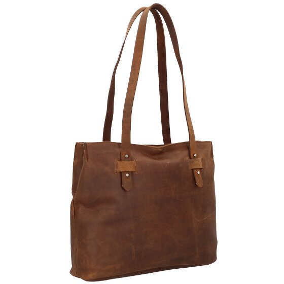 Harold's Antik Schultertasche Leder 37 cm