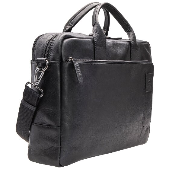 Strellson Hyde Park Charles Aktentasche Leder 39 cm Laptopfach