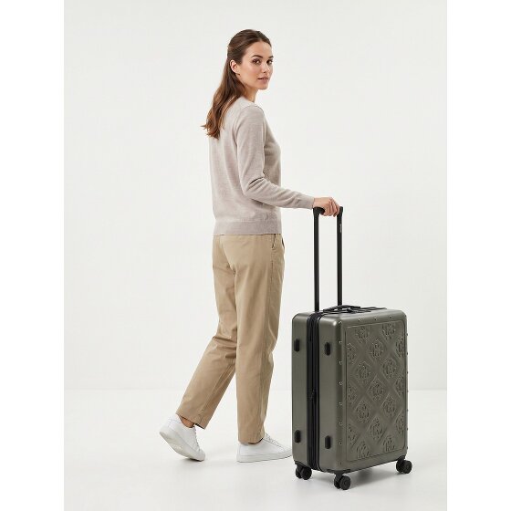 Roberto Cavalli Florence 4 Rollen Trolley 74 cm mit Dehnfalte