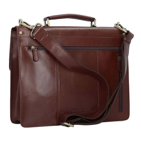Leonhard Heyden Cambridge Aktentasche Leder 38 cm Laptopfach