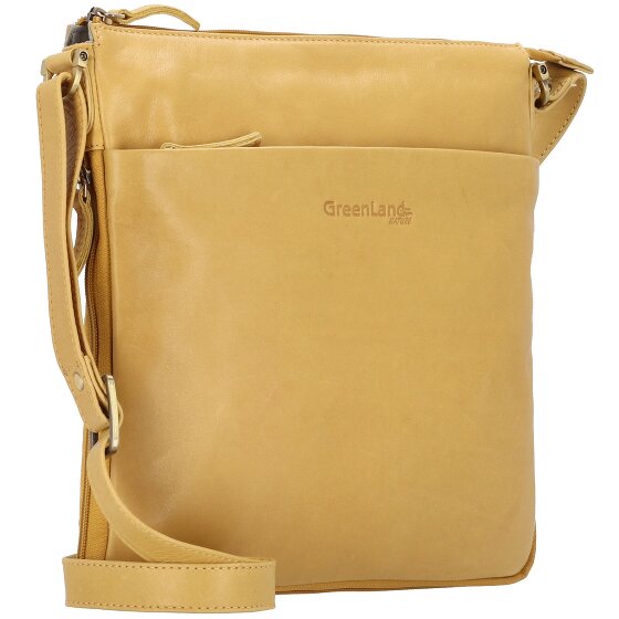 Greenland Nature Umhängetasche Leder 28 cm