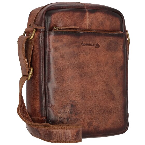 Greenland Nature Mascu & Line Umhängetasche Leder 27 cm