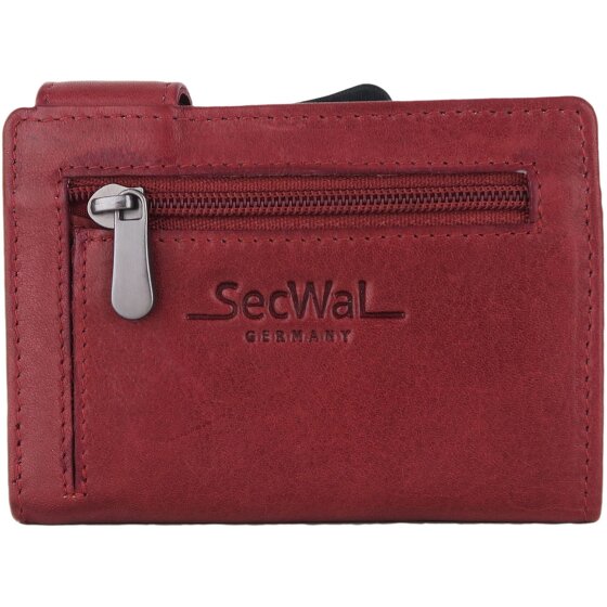SecWal SecWal 1 Kreditkartenetui Geldbörse RFID Leder 9 cm