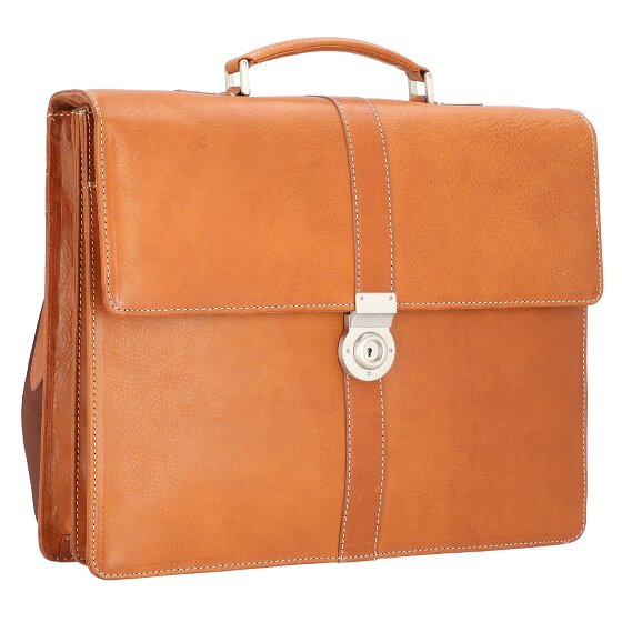 Leonhard Heyden Bergamo Aktentasche Leder 40 cm Laptopfach