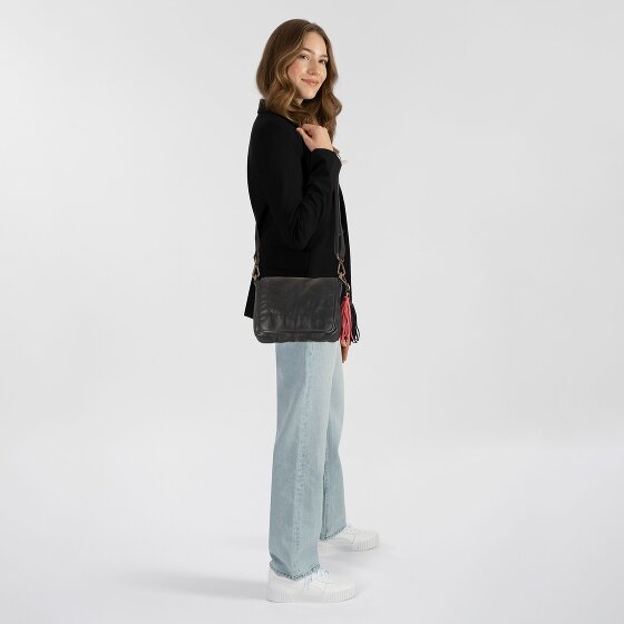 Taschendieb Wien Freundgasse Umhängetasche Leder 19.5 cm