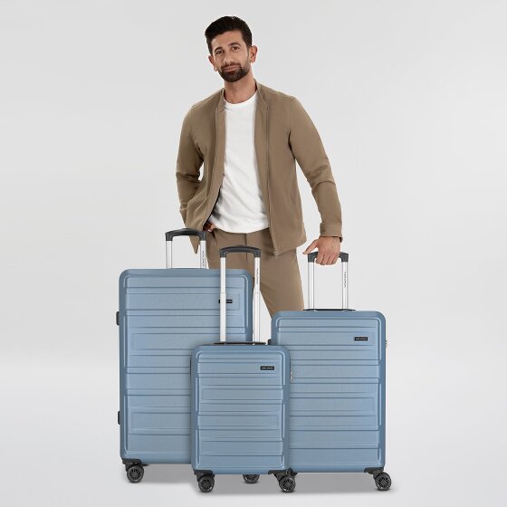 Worldpack New York 2.0 4 Rollen Kofferset 3-teilig