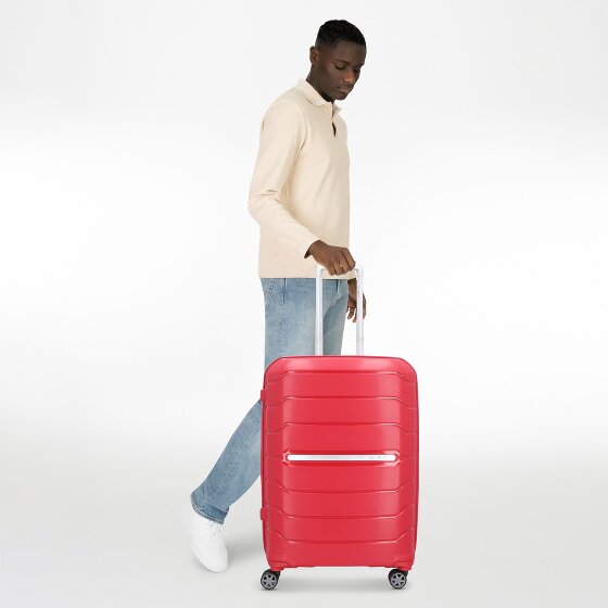 Samsonite Flux 4 Rollen Trolley 68 cm mit Dehnfalte