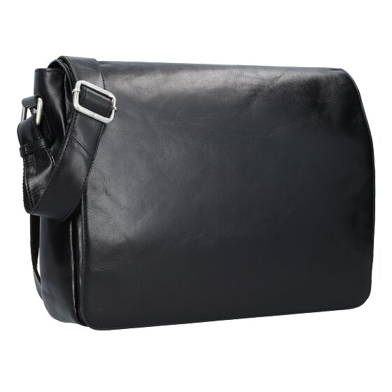 Leonhard Heyden Cambridge Messenger Leder 38 cm Laptopfach
