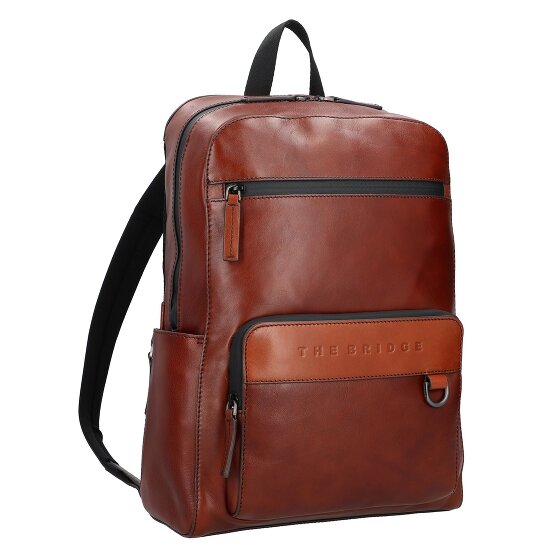 The Bridge Damiano Business-Rucksack Leder 39 cm Laptopfach