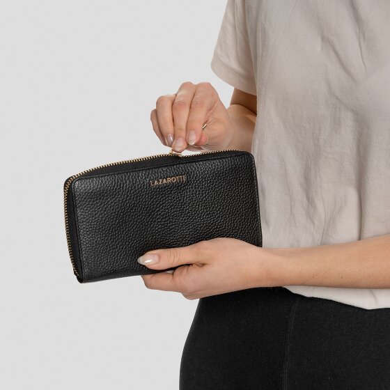 Lazarotti Bologna Leather Geldbörse Leder 19 cm
