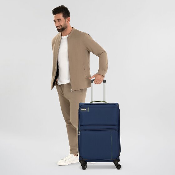 d&n Travel Line 6704 4-Rollen Trolley 65 cm