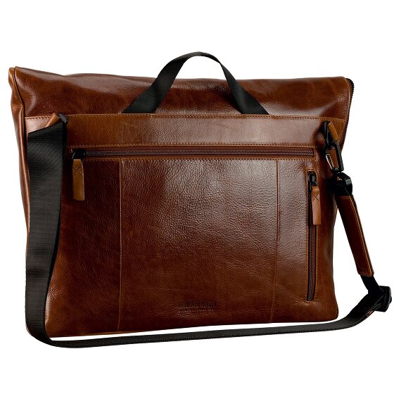 Leonhard Heyden Porto Messenger Leder 38 cm
