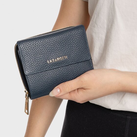 Lazarotti Bologna Leather Geldbörse Leder 12 cm