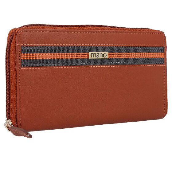 mano Don Leonardo Geldbörse RFID Leder 18 cm