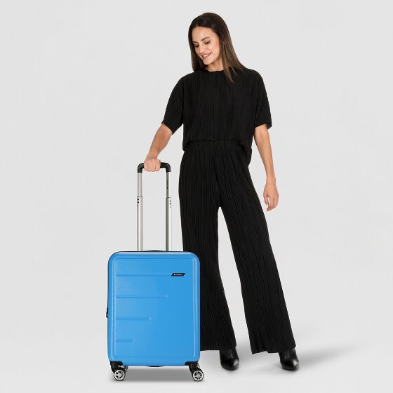 Gabol Future Plus 4 Rollen Kabinentrolley 55 cm mit Dehnfalte