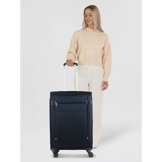 Samsonite Citybeat 4 Rollen Trolley 66 cm mit Dehnfalte