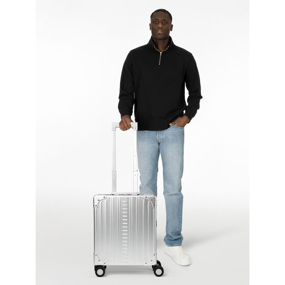 Aleon Business 4-Rollen Businesstrolley 42 cm Laptopfach