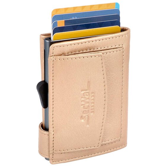 SecWal Kreditkartenetui RFID Leder 7 cm