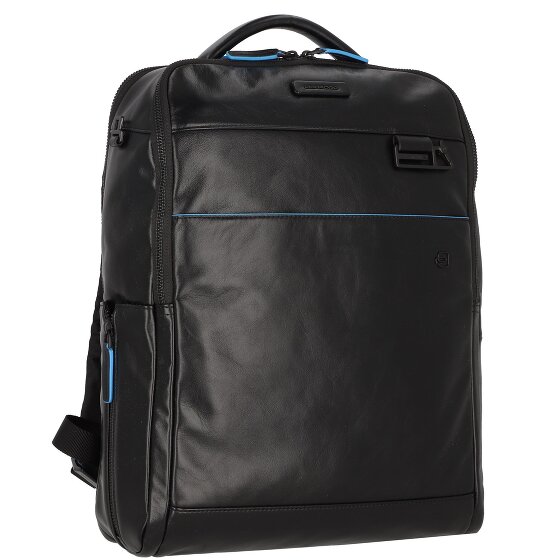 Piquadro Blue Square Revamp Business-Rucksack Leder 41 cm Laptopfach