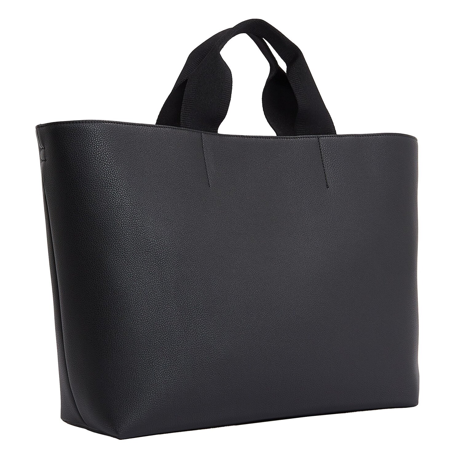 Tote Bag Tasche Klein Schwarz Leder Calvin Klein Jeans Ultralight