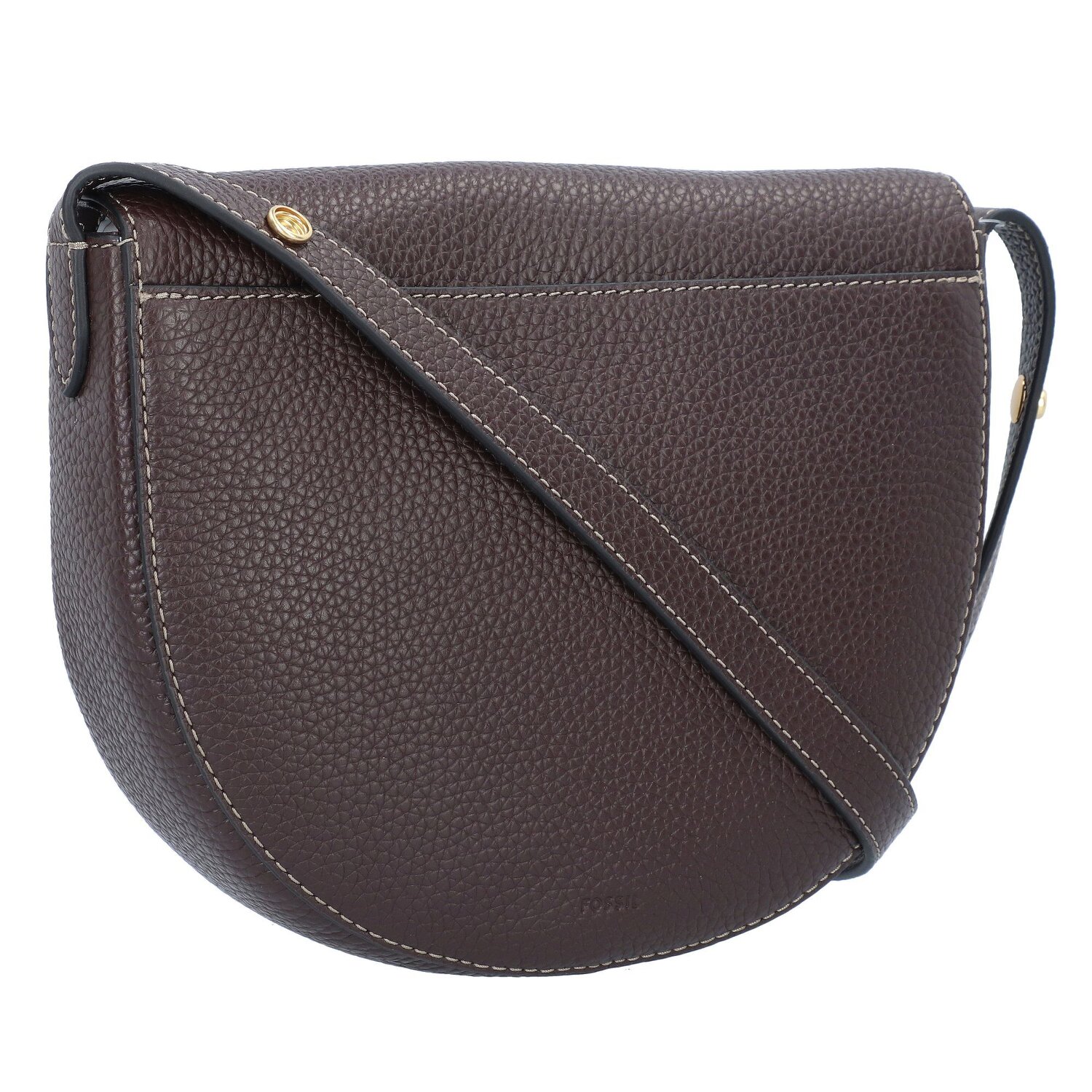 Fossil Everleigh Schultertasche Leder cm braun