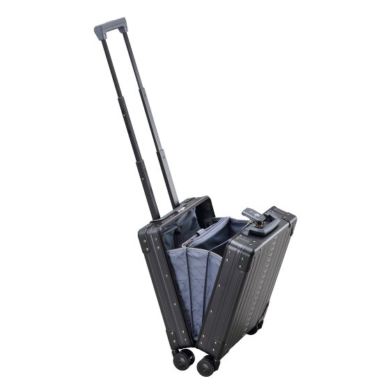 Aleon Business 4-Rollen Businesstrolley 42 cm Laptopfach