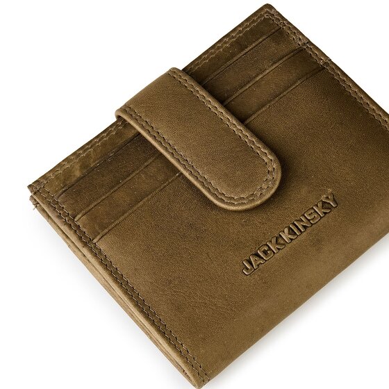 Jack Kinsky Aruba Geldbörse RFID Schutz Leder 10 cm
