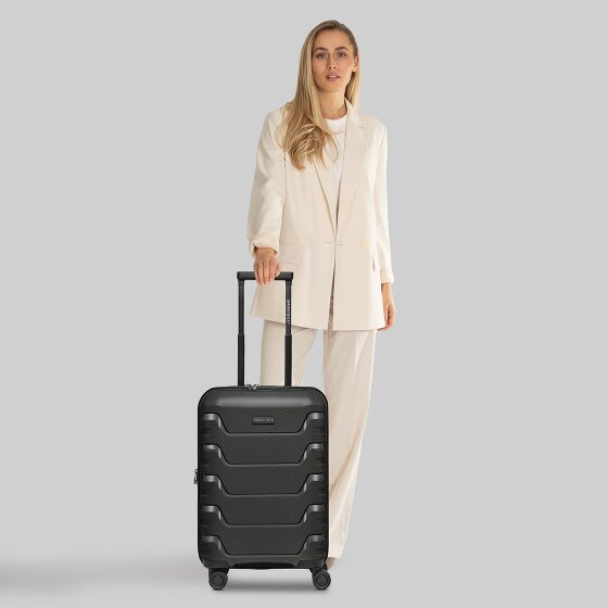 Smartbox Edition 01 4 Rollen Kabinentrolley 55 cm mit Dehnfalte