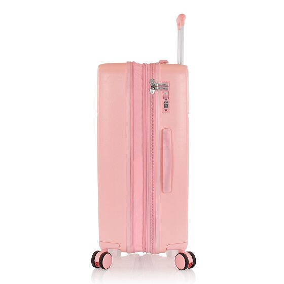 Heys Pastel 4 Rollen Kofferset 3-teilig mit Dehnfalte