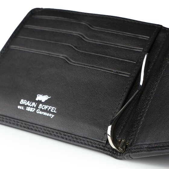 Braun Büffel Golf 3.0 Kreditkartenetui RFID Schutz Leder 9 cm