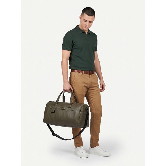 Burkely Minimal Mason Weekender Reisetasche Leder 57 cm