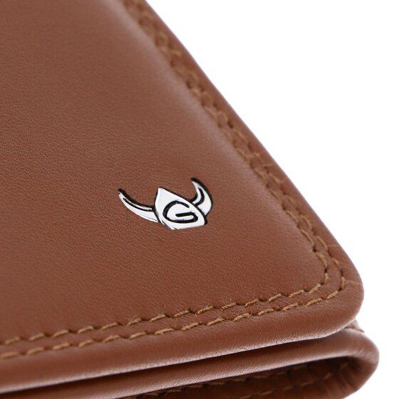 Golden Head Polo Geldbörse RFID Schutz Leder 10 cm