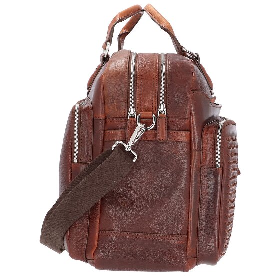 bugatti Woven Aktentasche Leder 48 cm