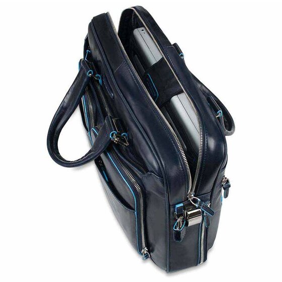 Piquadro Blue Square Aktentasche III Leder 39 cm Laptopfach