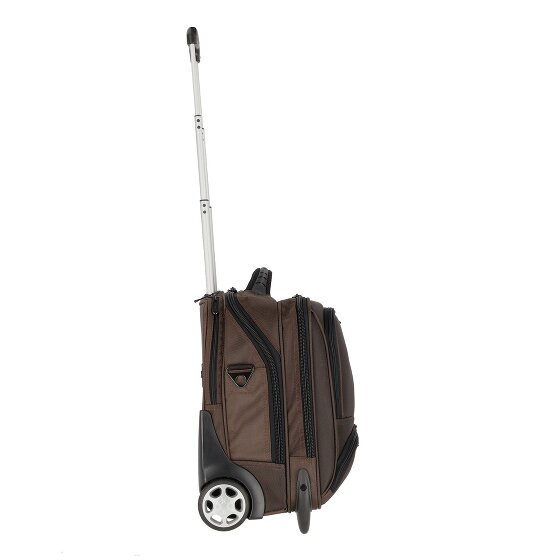 Dermata 2 Rollen Businesstrolley 41 cm Laptopfach