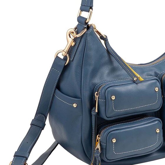 DuDu Pocket Schultertasche Leder 30 cm