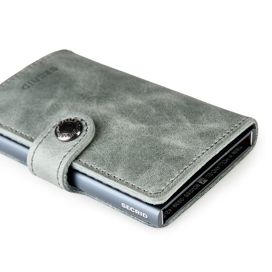 Secrid Miniwallet Vintage Kreditkartenetui Geldbörse RFID Leder 6,5 cm