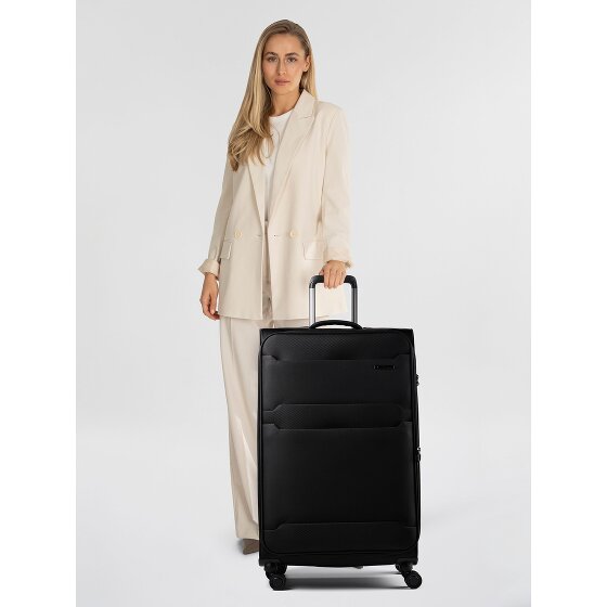 Cocoono Mauritius 4 Rollen Trolley L 81 cm mit Dehnfalte