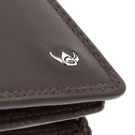 Golden Head Polo Geldbörse RFID Schutz Leder 8.5 cm