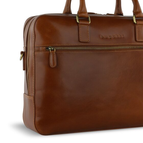 bugatti Remo Aktentasche Leder 40 cm Laptopfach