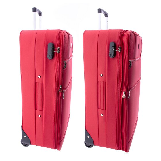 Gladiator 2100 2 Rollen Trolley 72 cm mit Dehnfalte