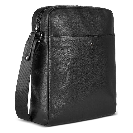 bugatti Black Magic Umhängetasche Leder 22 cm