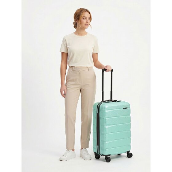 Franky Munich 4.0 4 Rollen Trolley M 66 cm mit Dehnfalte