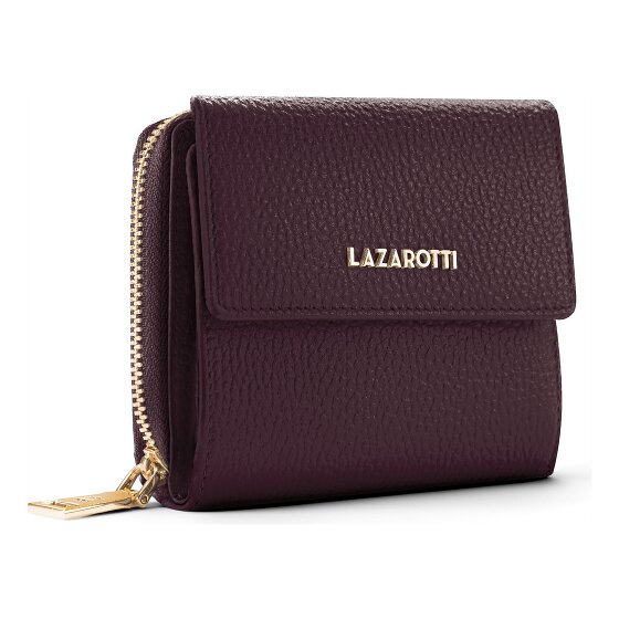 Lazarotti Bologna Leather Geldbörse Leder 12 cm