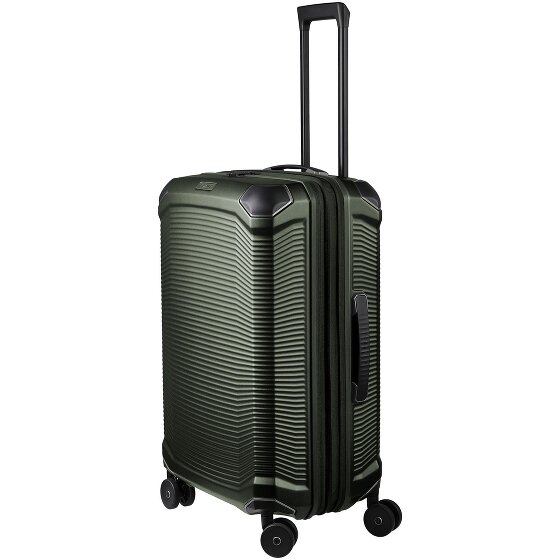 Travelite Millennium 4 Rollen Trolley 67 cm mit Dehnfalte