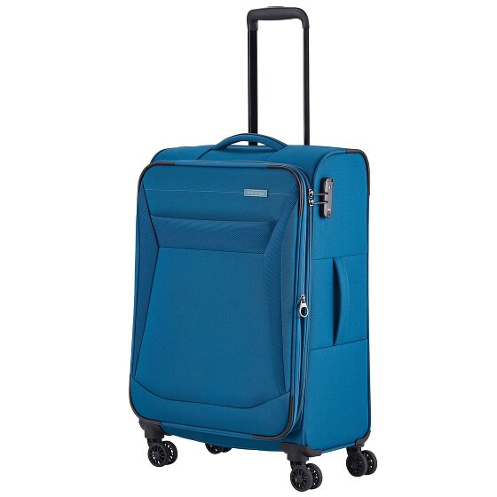 Travelite Chios 4 Rollen Kofferset 3-teilig mit Dehnfalte