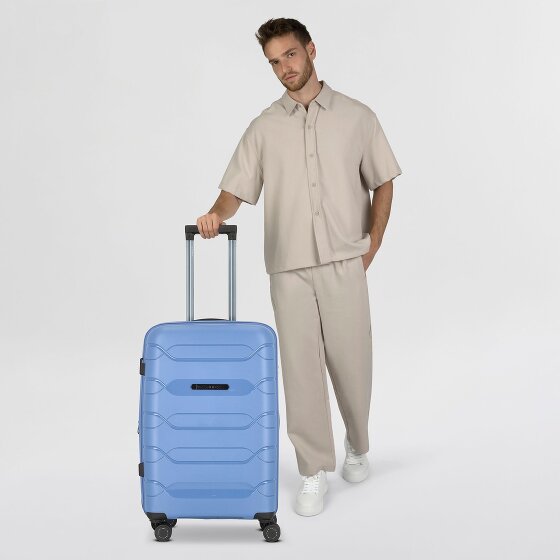 Polestream Strz by Asteroid 4 Rollen Trolley M 64 cm mit Dehnfalte